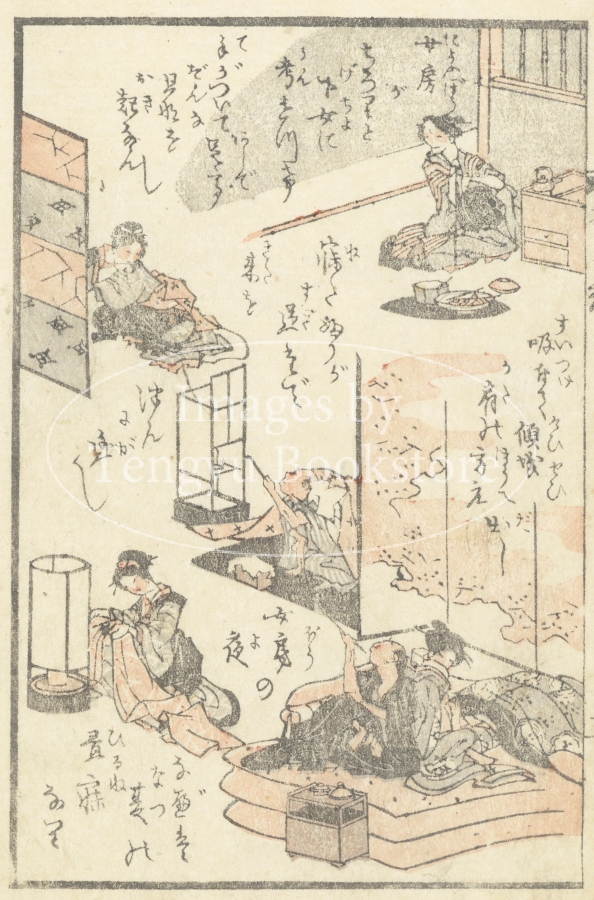 葛飾載斗 かつしかたいと 版画（天牛書店 Images】アンティーク